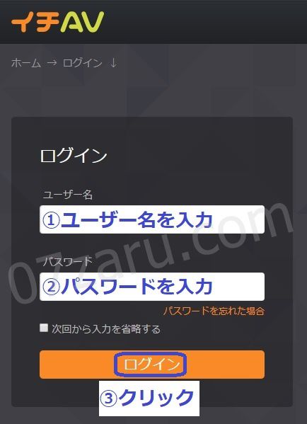 ichiavの使い方1