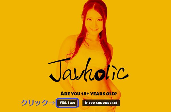 【PC版】javholicの動画をダウンロードする手順1