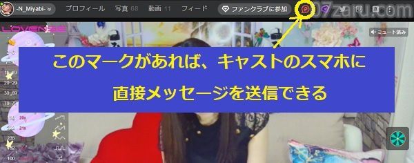 stripchatでキャストにメッセンジャーで送れるかどうかの見分け方